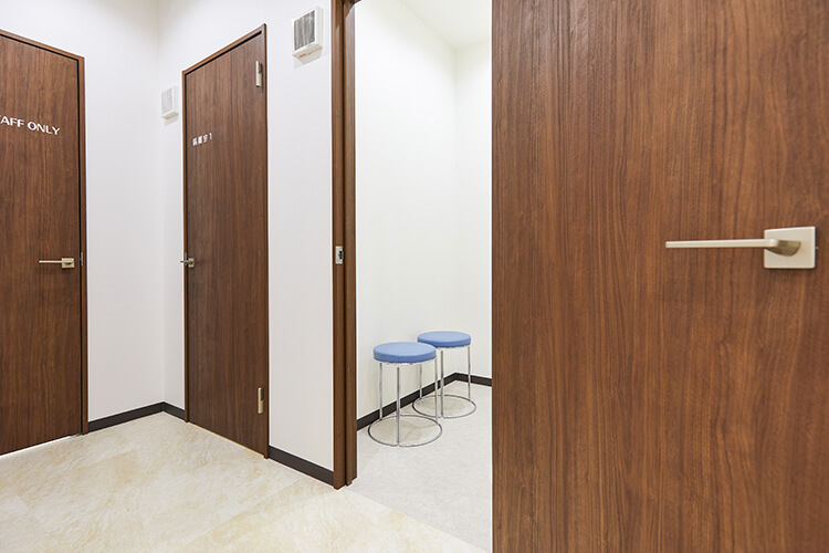 発熱患者用隔離室